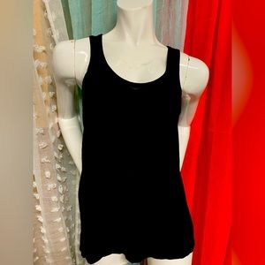 Michael Kors plain black tank- medium